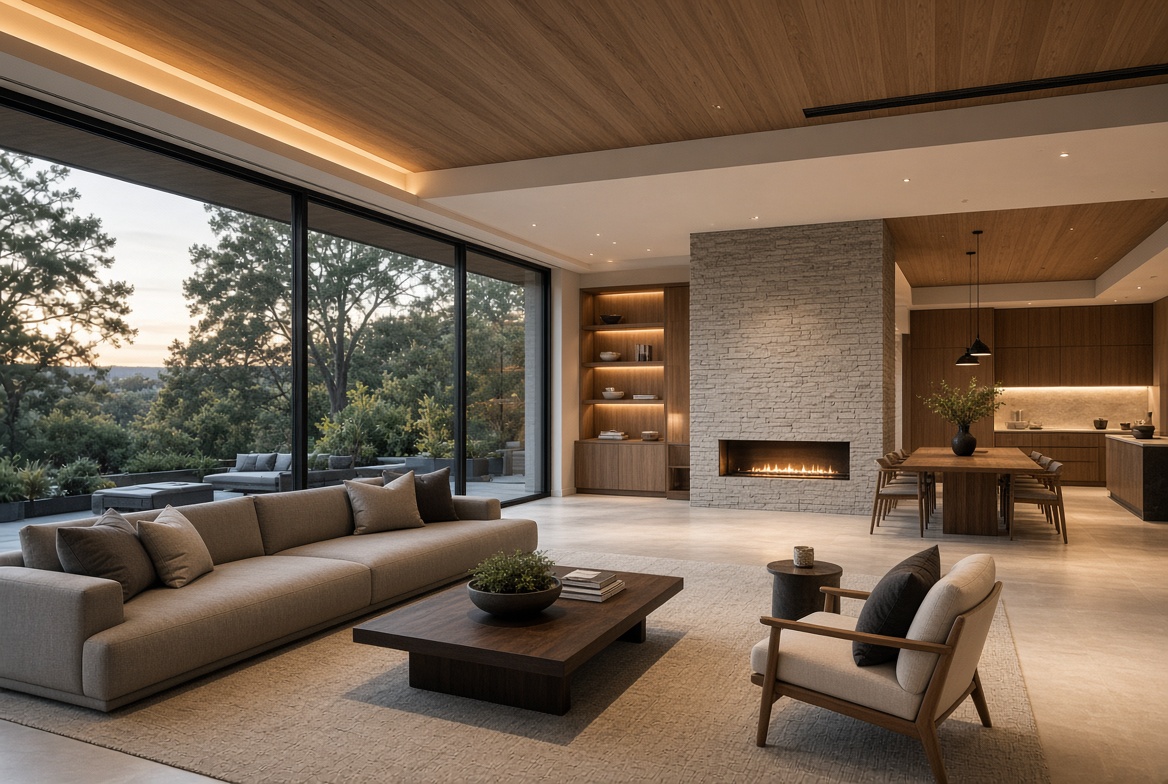 Modern interior remodel